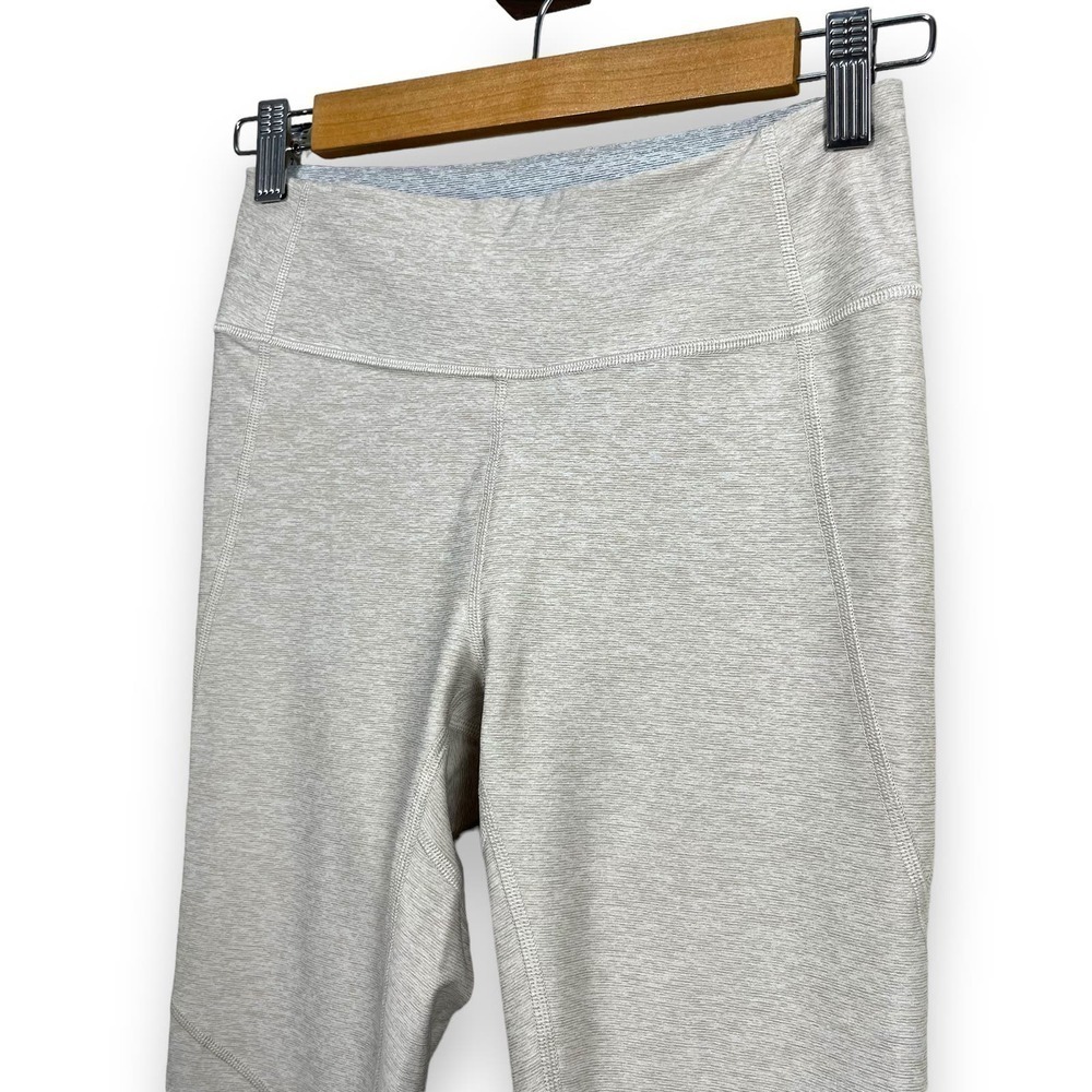 Outdoor Voices Leggings Womens Medium Gray Taupe Two Tone Heathered - Picture 4 of 12